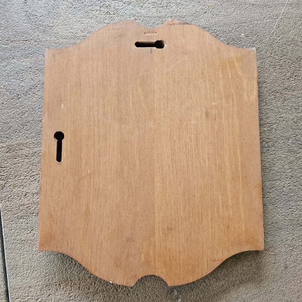 Vintage Wooden Wall Plaque - CHRIST IS THE HEAD - Picture 4 of 5